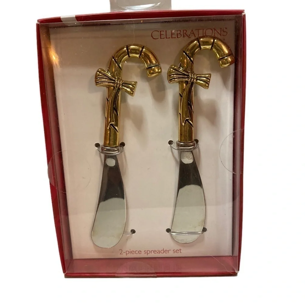 Mikasa 2 piece Candy Cane Spreaders